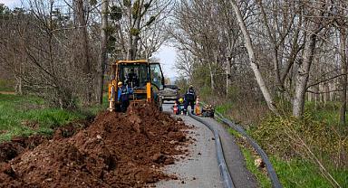 Taraklı’nın 300 Hanesine Kaliteli Su 5 Kilometrelik Yeni Hatla Ulaşacak