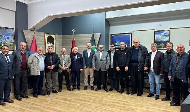 Yeniden Refah Partisi İl Başkanı Hüseyin Gürsoy’dan Trabzonlular Derneği’ne Ziyaret