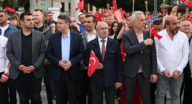 19 MAYIS AKŞAMI HENDEK HALKI YÜRÜDÜ
