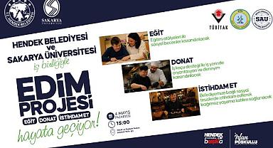 HENDEK BELEDİYESİ’NDEN TÜRKİYE’YE ÖRNEK ADIM: EDİM PROJESİ HAYATA GEÇİYOR