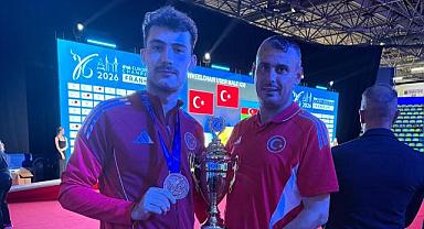 Hendekli Karateci Yusuf Eren Temizel, Avrupa Karate Şampiyonasında ikinci oldu