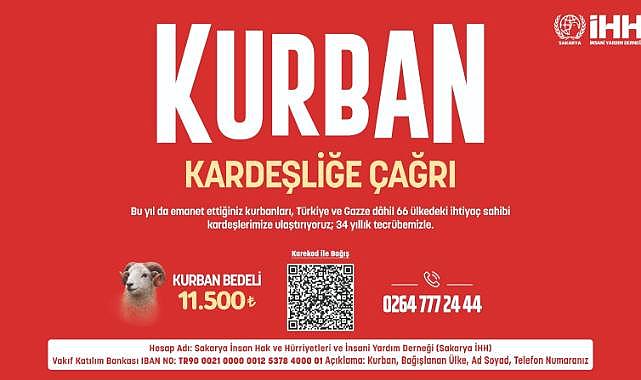 Sakarya İHH Türkiye Dahil 61 Ülkede Kurban Kesecek