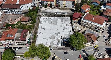 Sapanca’nın Yeni Meydanı Hızla Şekilleniyor