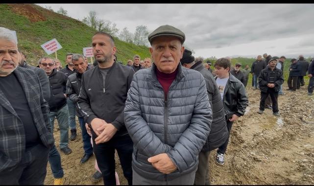 TOÇOĞLU VE YÜCE BAŞKAN, TAŞ OCAĞINA MÜSAADE ETMEDİ