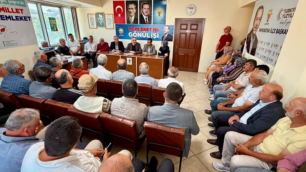AK Parti’de Teşekkür Belgesi Dağıtımı Devam Ediyor