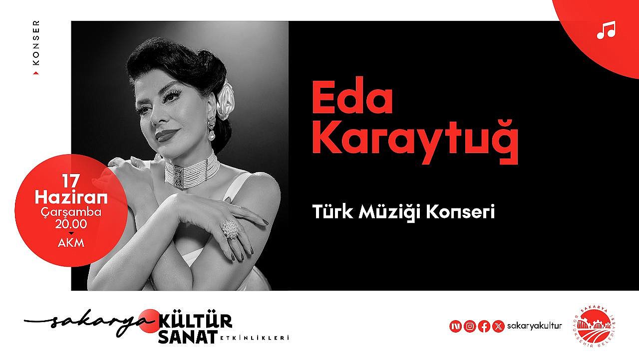 AKM’de Eda Karaytuğ İle Türk müziği Rüzgârı Esecek