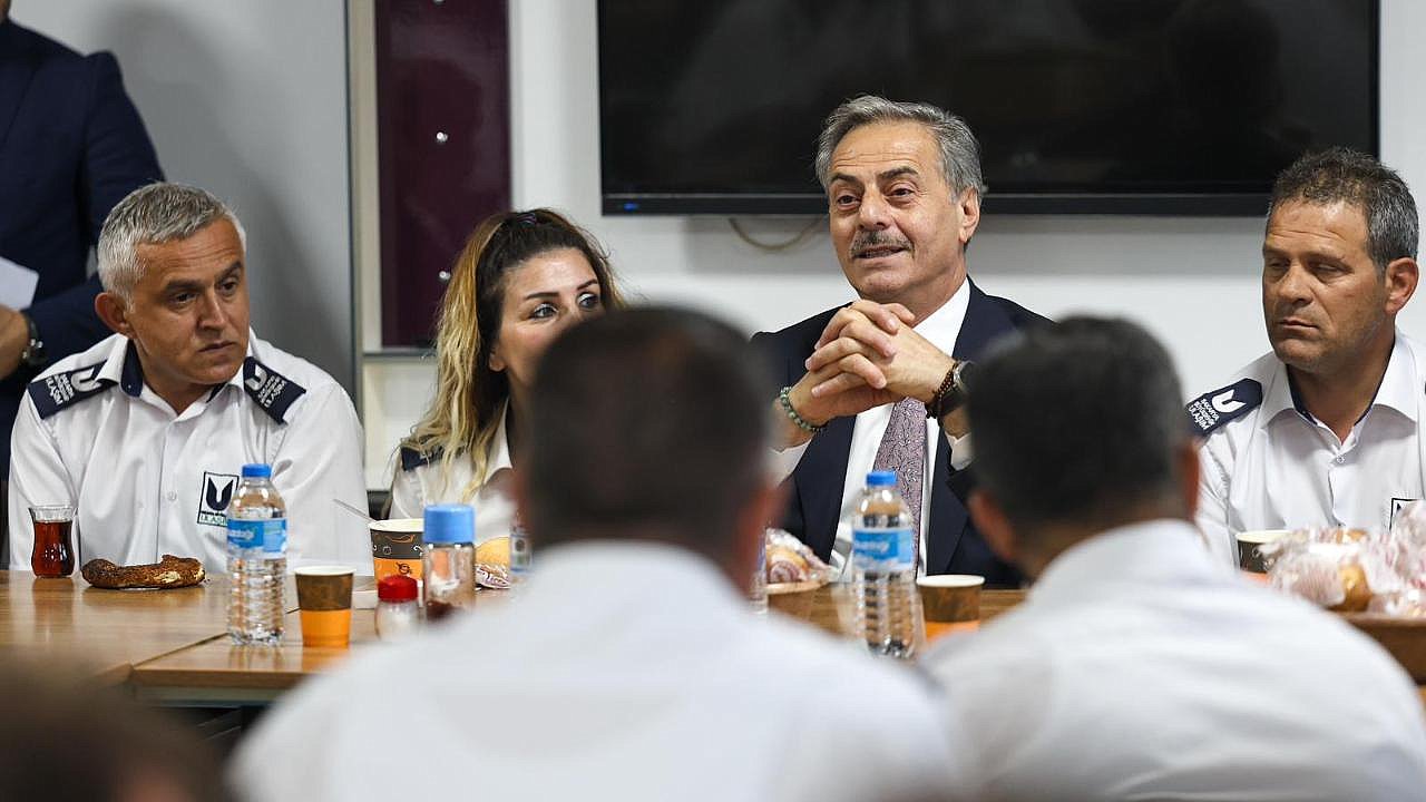 Başkan Alemdar Gün Aydınlanırken Şoförlerle Buluştu