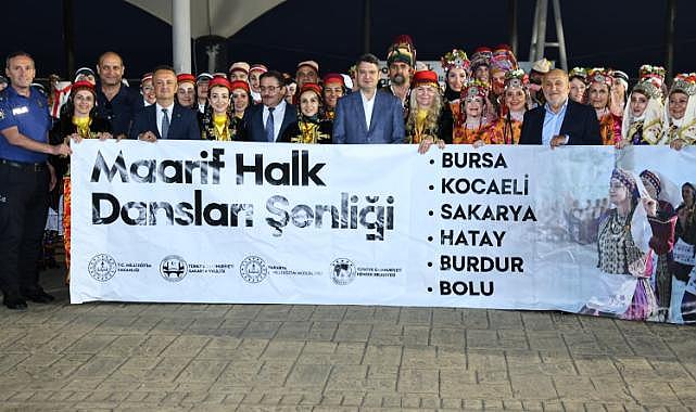 Bayraktepe’de Maarif Halk Dansları Şenliği Büyük Beğeni Topladı