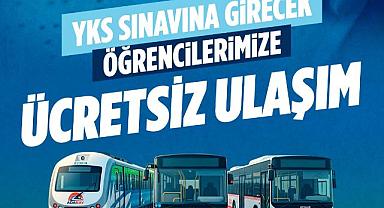 Büyükşehir’den üniversite adaylarına ücretsiz ulaşım