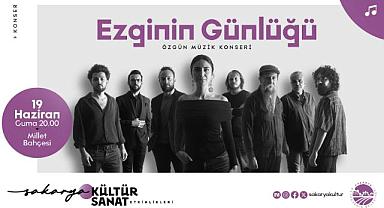Ezginin Günlüğü Millet Bahçesi’nde müzikseverlerle buluşuyor