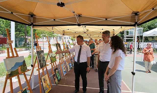 Hendek Atike Hanım Anadolu Lisesi’nde 313 Eserlik Görsel Sanatlar Sergisi Açıldı