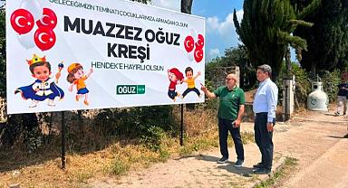 HENDEK BELEDİYESİ VE OĞUZ GIDA İŞ BİRLİĞİYLE HENDEK’E YENİ KREŞ KAZANDIRILIYOR