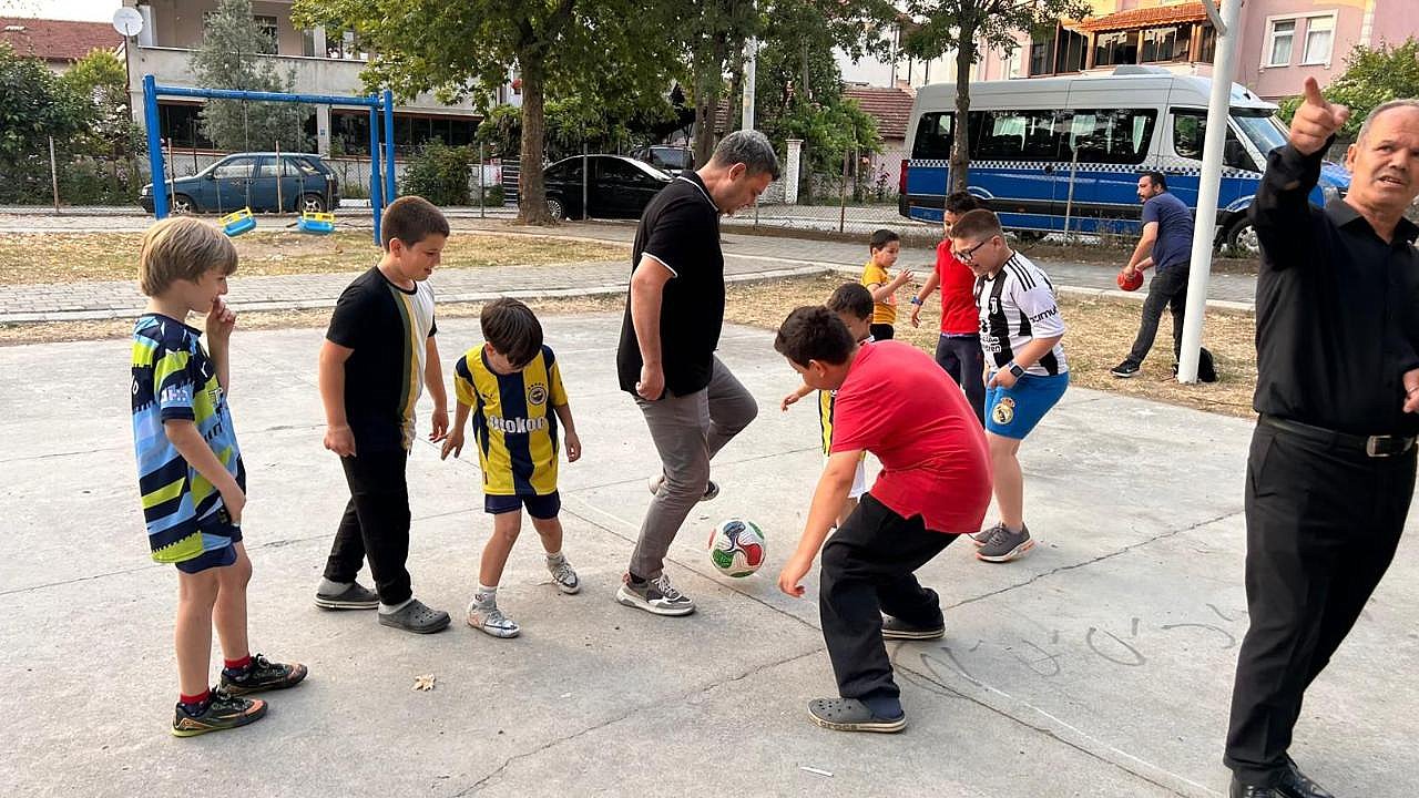 KAYMAKAM GÖKPINAR, ÇOCUKLAR GİBİ ŞENDİ!