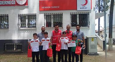 Küçük yüreklerden, Gazze'ye büyük destek!
