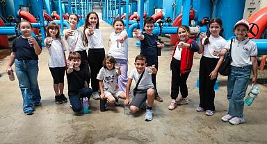 Minikler SASKİ’nin Çevre Dostu Tesislerini Keşfetti
