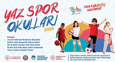 Yaz Spor Okulları’nda yeni dönem heyecanı başlıyor