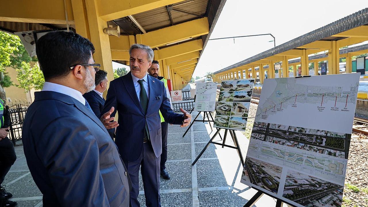 Yusuf Alemdar Yeraltına Alınacak Tren Raylarının Yerine Yapılacak Projeyi İlk Kez Açıkladı