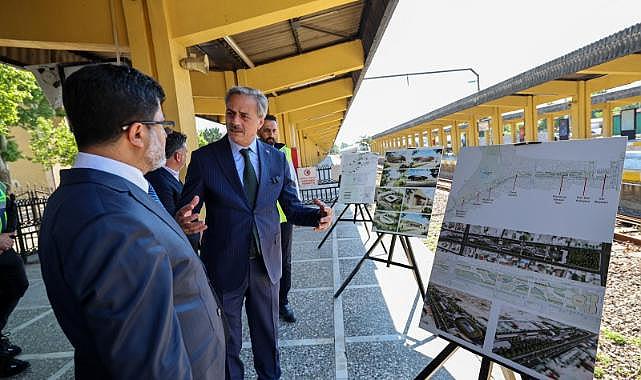 Yusuf Alemdar Yeraltına Alınacak Tren Raylarının Yerine Yapılacak Projeyi İlk Kez Açıkladı