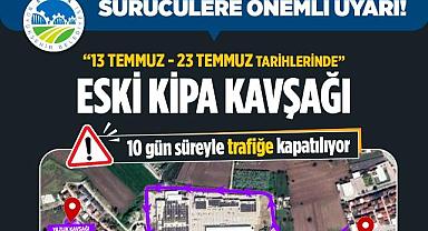 Büyükşehir Belediyesinden Sürücülere önemli uyarı!