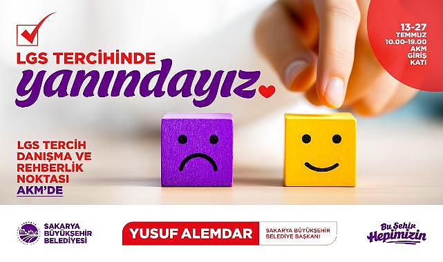 Büyükşehir’den LGS tercih döneminde öğrencilere ücretsiz danışmanlık desteği