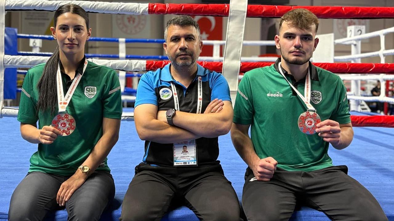 Büyükşehir Sporcularından Madalya Yağmuru