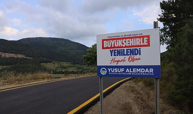 Darısı Hendek'in başına! Büyükşehir, Geyve'de asfalt programını tamamladı!