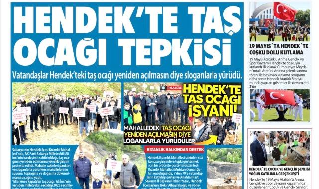 KAÇIRANLAR İÇİN HENDEK GERÇEK HABER MAYIS 2026 GAZETESİ