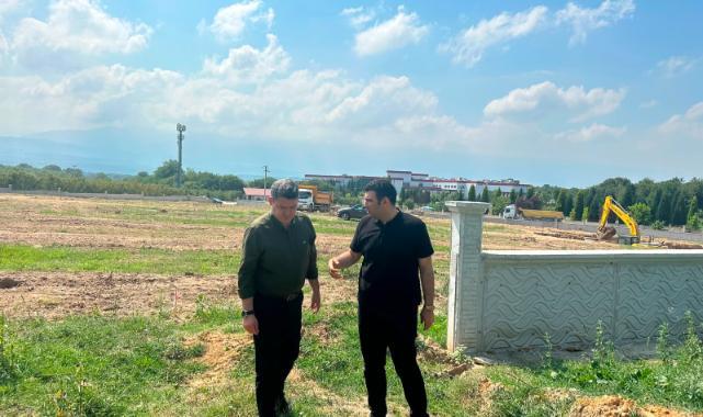 KAYMAKAM GÖKPINAR SAHA ÇALIŞMALARINA DEVAM EDİYOR