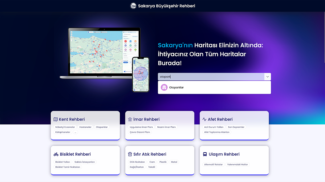 Kent Rehberi’yle Otopark Doluluğu Tek Tıkla Öğrenilecek