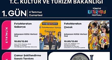 SAKARYA'DA KÜLTÜR YOLU FESTİVALİ BAŞLIYOR...