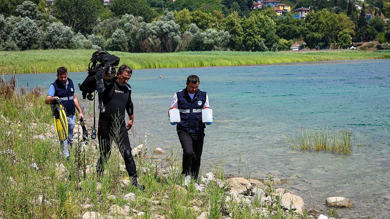 Sapanca Gölündeki oluşuma dair SASKİ Genel Müdürü Sakallıoğlu'ndan açıklama