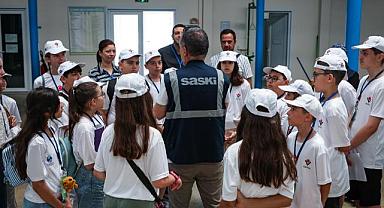 SASKİ arıtma tesislerinin kapılarını ‘Bilimin Çocuklarına açtı...