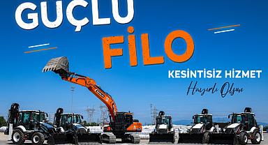 SASKİ FİLOSUNA 6 YENİ İŞ MAKİNESİ EKLENDİ!