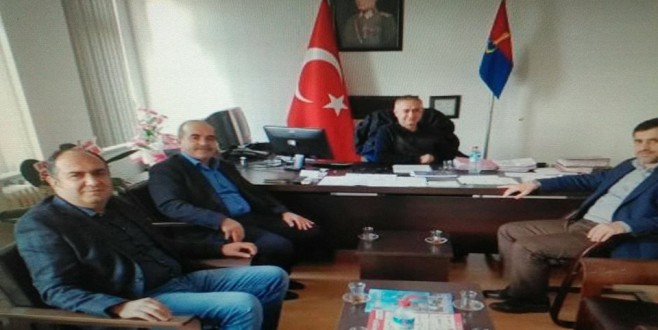 AK PARTİ İLÇE BAŞKANI SOFU JANDARMAYI ZİYARET ETTİ...