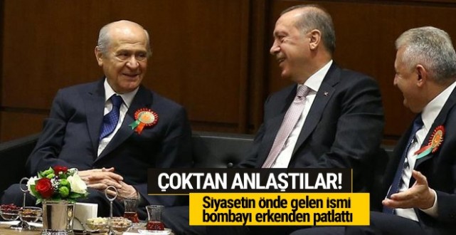 AK Parti ve MHP 2019 için çoktan anlaştı!