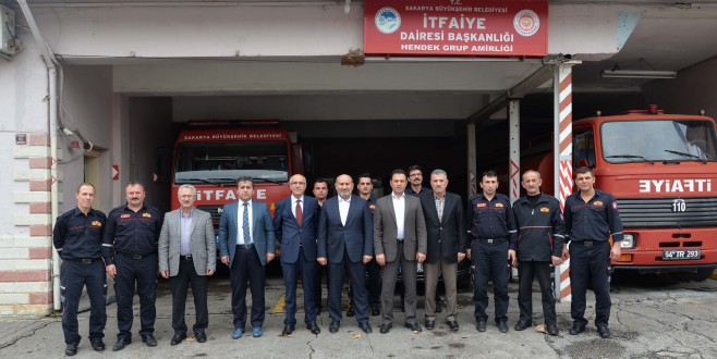 ARANCI VE PÜSKÜLLÜDEN İTFAİYE ZİYARETİ...