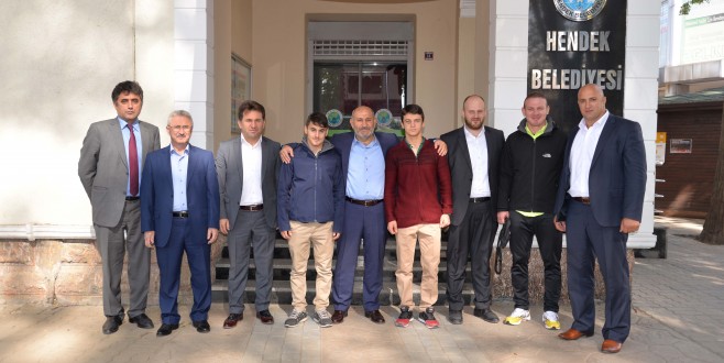 BALKAN ŞAMPİYONLARI,PÜSKÜLLÜ BAŞKANIN HUZURUNDA...
