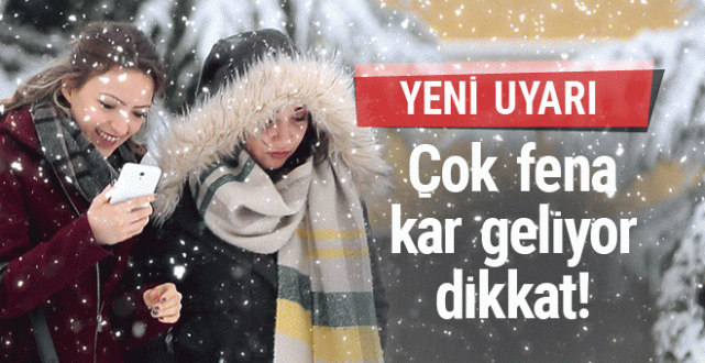 Çok kuvvetli kar geliyor hava durumu bu illerde kötü