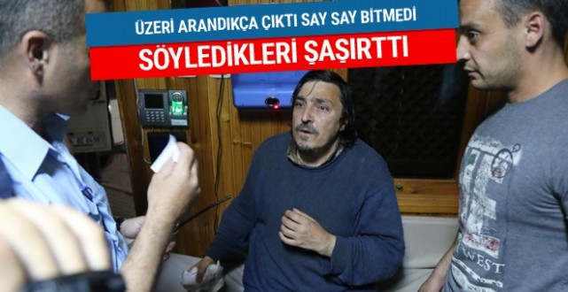 Dilenciden üzerinden çıkan para dudak uçuklattı