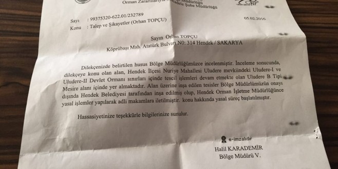 KAÇAK YAPININ KANALİZASYONU AYLARDIR ULUDERE'YE AKIYOR...