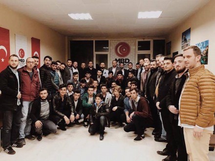 MBD ŞEHİT MUHSİN YAZICIOĞLU VE SÜLEYMAN ÖZMEN İÇİN KURAN OKUTTU.