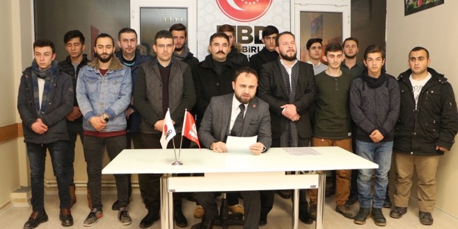 MİLLİ BİRLİK VE DÜŞÜNCE DERNEĞİ HENDEK BAŞKANLIĞINDAN BASIN AÇIKLAMASI.