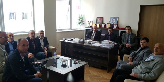 SOFUDAN HASTANE MÜDÜRÜNE VE BAŞHEKİME ZİYARET...