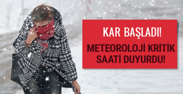 SOĞUK HAVALAR TEKRAR GELDİ