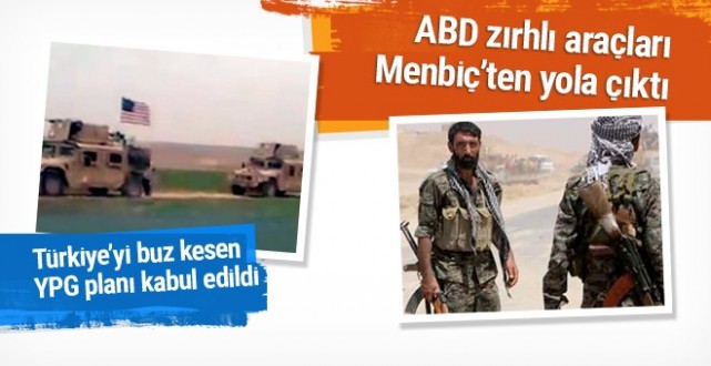 YPG'den sinsi Münbiç hamlesi ABD zırhlıları sınıra ilerliyor